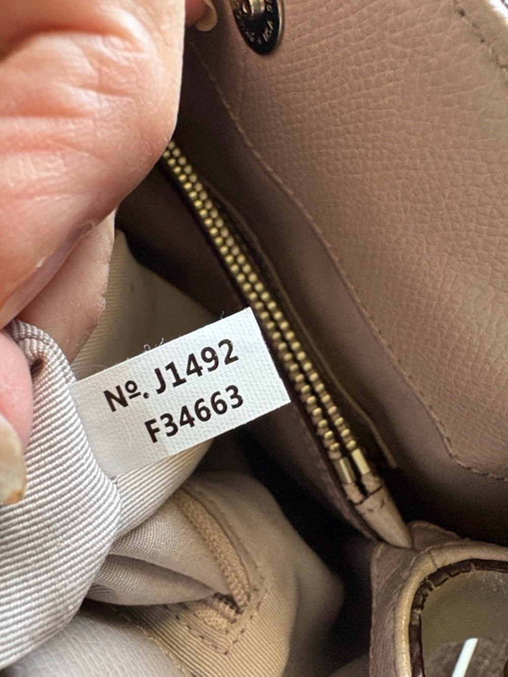 Coach Bags | Coach F34663 Minetta Chalk Cross-Grained Leather crossbody - Picture 10 of 12